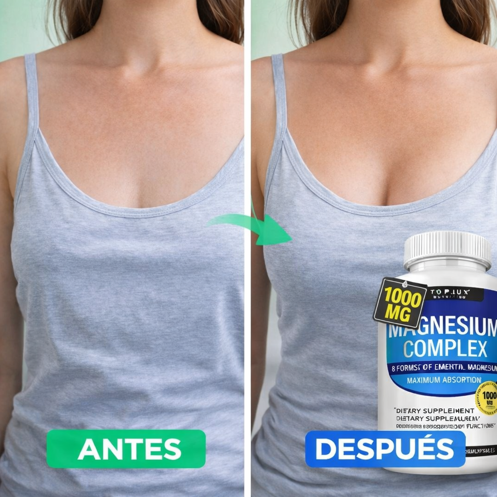 ⚠️ ÚLTIMAS HORAS – 2x1 EN TOPLUX MAGNESIUM COMPLEX 8 EN 1 Soporte completo para descanso, relajación y bienestar diario HOY -50% + ENVÍO GRATIS